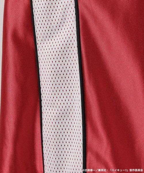 JEANASIS（ジーナシス）の「【ハイキュー!!】トラックジャージパンツ/323874（その他パンツ・レディース・ブラック系その他/レッド系その他・MEDIUM/LARGE）」の9枚目の写真