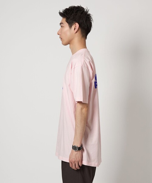 FUNG(ファング)の「<FUNG>LETS GO Tシャツ(Tシャツ/カットソー・メンズ・ライトピンク・L/M)」の5枚目の写真