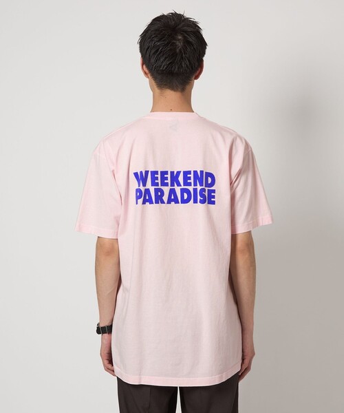 FUNG(ファング)の「<FUNG>LETS GO Tシャツ(Tシャツ/カットソー・メンズ・ライトピンク・L/M)」の6枚目の写真