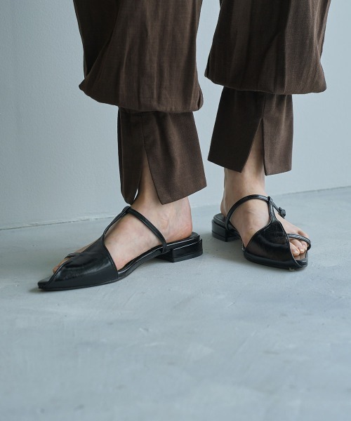 marjour（マージュール）の「HERRINGBONE SALOPETTE（サロペット/オーバーオール・レディース・オフホワイト/ブラウン・M/L）」の21枚目の写真