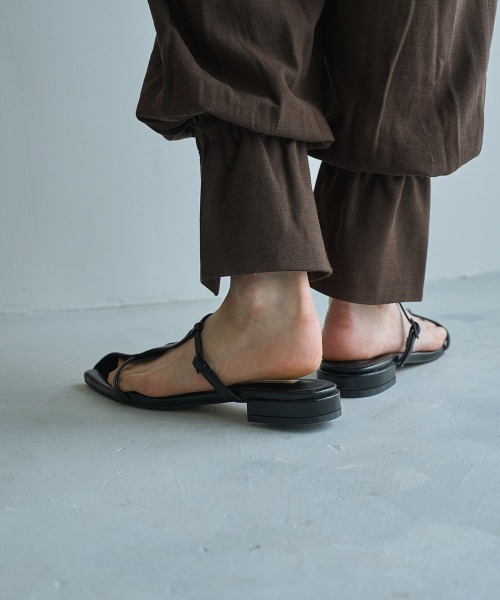 marjour（マージュール）の「HERRINGBONE SALOPETTE（サロペット/オーバーオール・レディース・オフホワイト/ブラウン・M/L）」の22枚目の写真