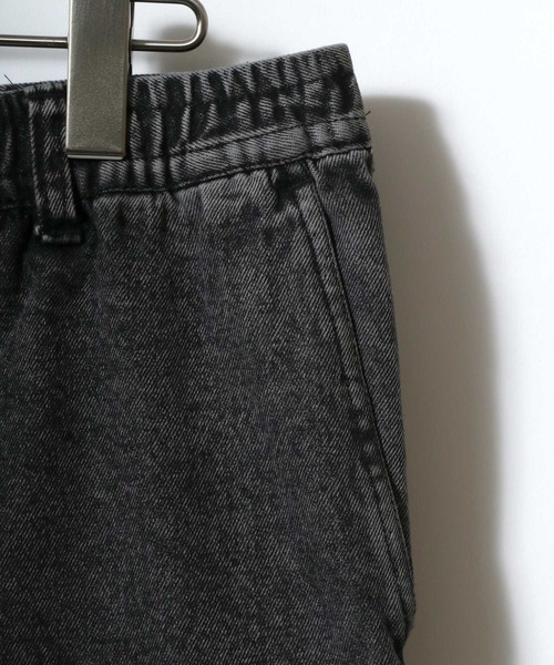 ANPAS(アンパス)の「Vintage Design Indigo Denim Cargo Half Pants/ヴィンテージデザイン インディゴ デニムカーゴパンツ ハーフパンツ メンズ レディース(デニムパンツ・メンズ・ブラック/サックスブルー/ブルー・LL/L/M)」の8枚目の写真