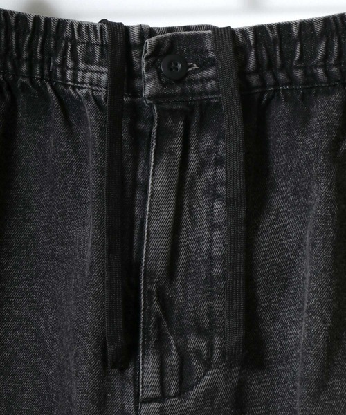 ANPAS(アンパス)の「Vintage Design Indigo Denim Cargo Half Pants/ヴィンテージデザイン インディゴ デニムカーゴパンツ ハーフパンツ メンズ レディース(デニムパンツ・メンズ・ブラック/サックスブルー/ブルー・LL/L/M)」の10枚目の写真