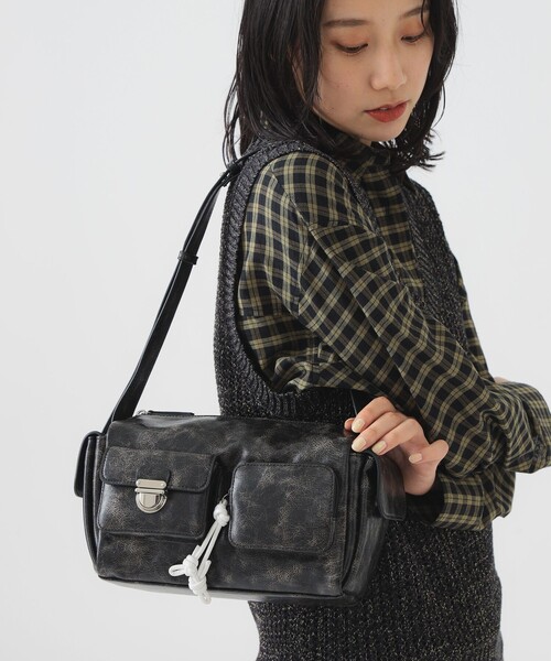 セール】Casselini / キューブ ポケット バッグ（トートバッグ