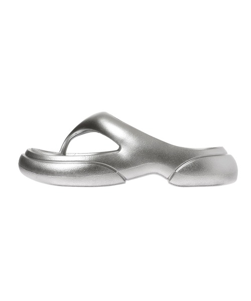 PAES(ペイズ)の「PAES New Flipflop Metal Line PAES_04_New_Flip_Flop_M_(サンダル・レディース・シルバー・25㎝/23㎝/24㎝)」の5枚目の写真