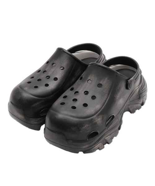 WEGO（ウィゴー）の「●WEGO/厚底グランジラバーサンダル（サンダル・レディース・ブラウン/ブラック・LARGE/SMALL/MEDIUM）」の20枚目の写真