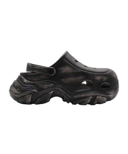 WEGO（ウィゴー）の「●WEGO/厚底グランジラバーサンダル（サンダル・レディース・ブラウン/ブラック・LARGE/SMALL/MEDIUM）」の16枚目の写真