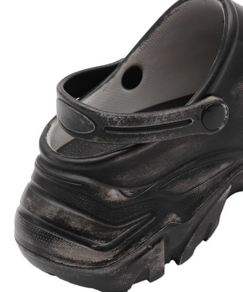 WEGO（ウィゴー）の「●WEGO/厚底グランジラバーサンダル（サンダル・レディース・ブラウン/ブラック・LARGE/SMALL/MEDIUM）」の15枚目の写真