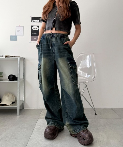 WEGO（ウィゴー）の「●WEGO/厚底グランジラバーサンダル（サンダル・レディース・ブラウン/ブラック・LARGE/SMALL/MEDIUM）」の4枚目の写真