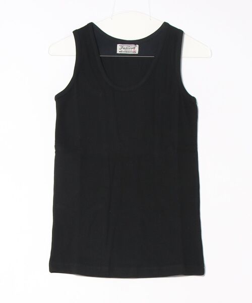 Revo.（レボ）の「スリムフィット テレコ リブ ノースリーブ タンクトップ（タンクトップ・メンズ・グレー/ホワイト/チャコール/ブラック・L/LL/M）」の9枚目の写真
