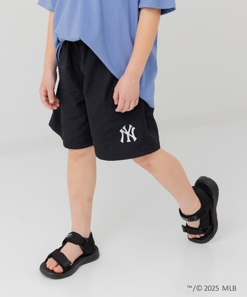 ★新品 MLB マイアミ・マーリンズ　ハーフパンツ　バスパン　メジャーリーグ ☆新品 MLB マイアミ・マーリンズ ハーフパンツ バスパン