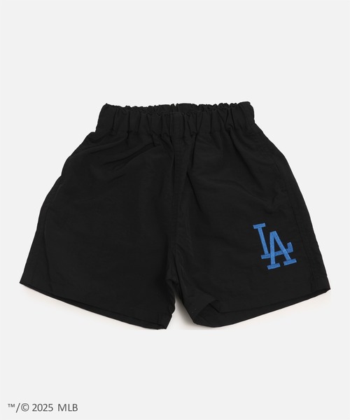 ★新品 MLB マイアミ・マーリンズ　ハーフパンツ　バスパン　メジャーリーグ MLB ショートパンツ ハーフパンツ メジャーリーグベースボール