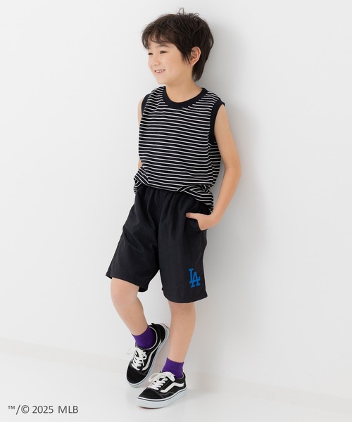 セール】〈MLB〉刺繍ロゴ ナイロンハーフパンツ（その他パンツ