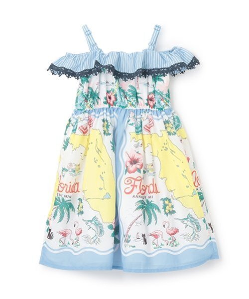 セール】ANNA SUI リゾート柄ワンピース（ワンピース）｜ANNA