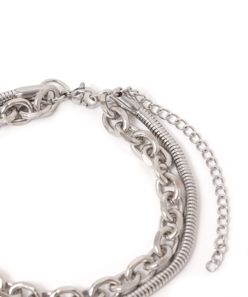 3.3 Field Trip （3.3フィールドトリップ）の「3.3 Field Trip／レイヤードメタルブレスレット（ブレスレット・メンズ・その他1・9）」の2枚目の写真