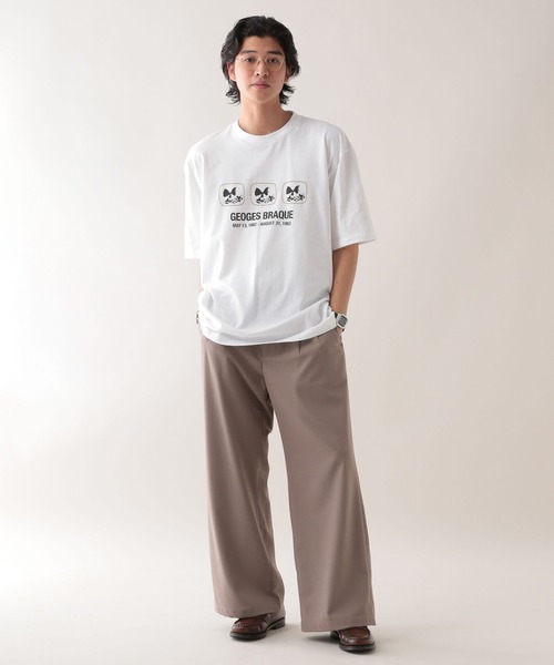カラフルアートプリントオーバーサイズTシャツ LIAN（リアン）の「フォトプリントオーバーサイズKAREIDOscopicT