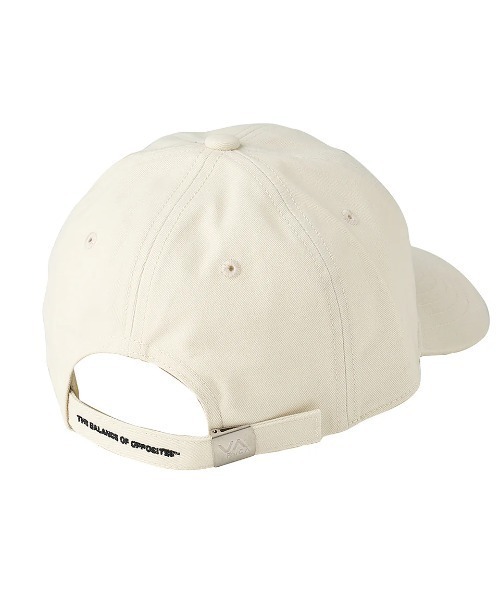 RVCA（ルーカ）の「RVCA メンズ BALANCE CREST CAP キャップ 【2025年夏モデル】（キャップ・メンズ・ブラック/チョコ/オフホワイト/ネイビー・FREE）」の9枚目の写真