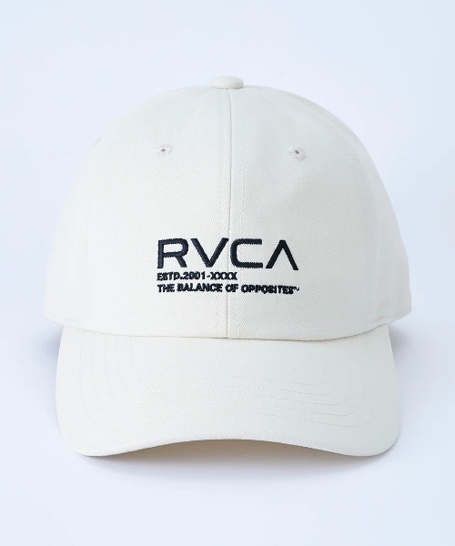 RVCA（ルーカ）の「RVCA メンズ BALANCE CREST CAP キャップ 【2025年夏モデル】（キャップ・メンズ・ブラック/チョコ/オフホワイト/ネイビー・FREE）」の6枚目の写真