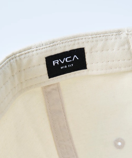 RVCA（ルーカ）の「RVCA メンズ BALANCE CREST CAP キャップ 【2025年夏モデル】（キャップ・メンズ・ブラック/チョコ/オフホワイト/ネイビー・FREE）」の12枚目の写真