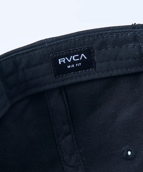RVCA（ルーカ）の「RVCA メンズ BALANCE CREST CAP キャップ 【2025年夏モデル】（キャップ・メンズ・ブラック/チョコ/オフホワイト/ネイビー・FREE）」の14枚目の写真