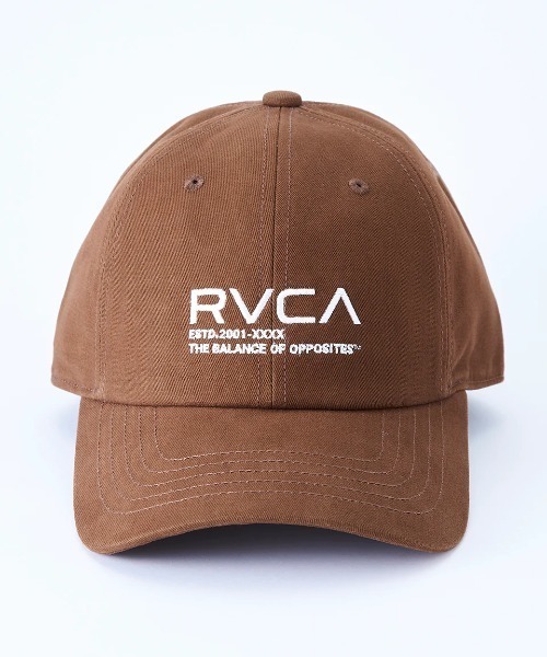RVCA（ルーカ）の「RVCA メンズ BALANCE CREST CAP キャップ 【2025年夏モデル】（キャップ・メンズ・ブラック/チョコ/オフホワイト/ネイビー・FREE）」の20枚目の写真