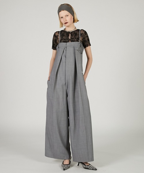 サロペット・オーバーオール・オールインワン todayful Piping Tuck Combinaison TODAYFUL（トゥデイフル）の「piping tack combination（つなぎ