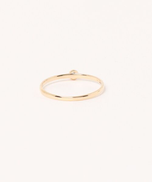 sowi(ソーイ)の「K10 パール ミル打ちリング(リング・レディース・ゴールド・#9/#11/#13)」の8枚目の写真