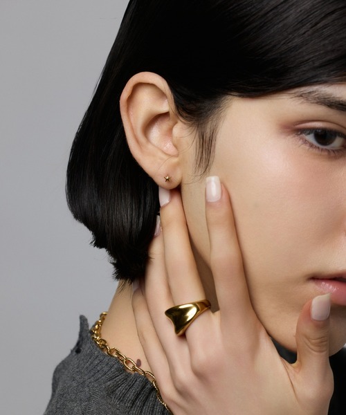 CENE（セネ）の「【CENE】セネ/ティンカースターピアス（ピアス（両耳用）・レディース・ゴールド/シルバー・FREE）」の5枚目の写真