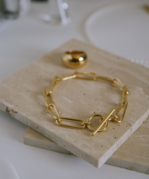 Ops.（オプス）の「ブレスレット レディース シルバー925 ゴールド 金属アレルギー対応【nerio-br ネリオ】（ブレスレット・レディース・イエローゴールド/シルバー・ONE SIZE）」の19枚目の写真