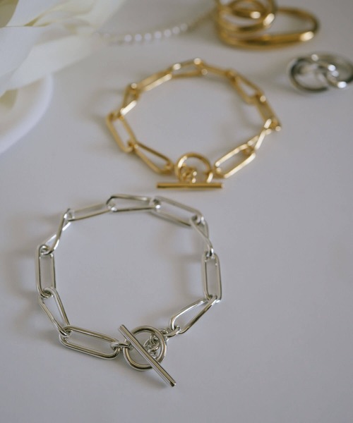 Ops.（オプス）の「ブレスレット レディース シルバー925 ゴールド 金属アレルギー対応【nerio-br ネリオ】（ブレスレット・レディース・イエローゴールド/シルバー・ONE SIZE）」の20枚目の写真