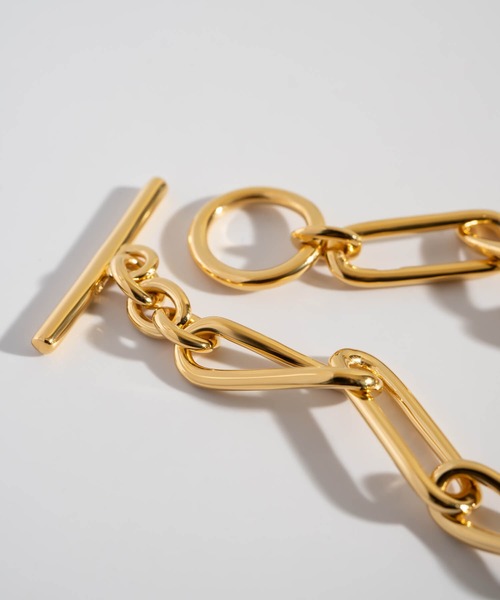 Ops.（オプス）の「ブレスレット レディース シルバー925 ゴールド 金属アレルギー対応【nerio-br ネリオ】（ブレスレット・レディース・イエローゴールド/シルバー・ONE SIZE）」の8枚目の写真