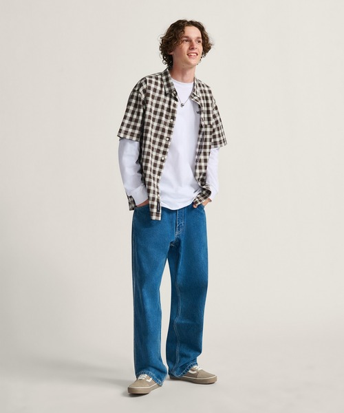 VANS（バンズ）の「オールドスクール（スニーカー・メンズ・スカイブルー/グレー・4/4.5/5/5.5/6/6.5/7/7.5/8/8.5/9.5/9/10/10.5/11/11.5/12）」の9枚目の写真