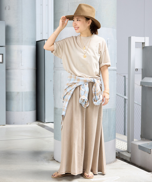 Deuxieme Classe（ドゥーズィエムクラス）の「追加【ASHER LA/アッシャー エルエー】FLARE SKIRT（スカート・レディース・ブラウン系その他・FREE）」の7枚目の写真