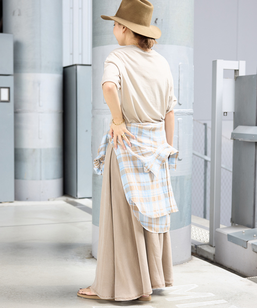 Deuxieme Classe（ドゥーズィエムクラス）の「追加【ASHER LA/アッシャー エルエー】FLARE SKIRT（スカート・レディース・ブラウン系その他・FREE）」の9枚目の写真