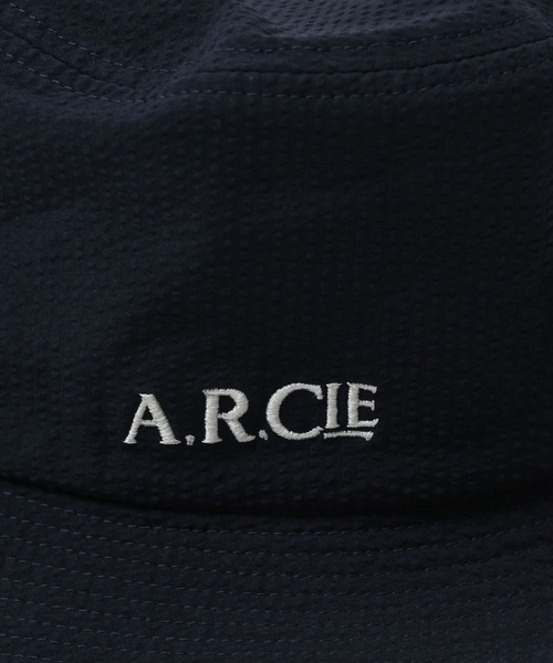 AMERICAN RAG CIE（アメリカンラグシー）の「【AMERICAN RAG CIE】Seersucke Hat（ユニセックス）（ハット・レディース・ネイビー/ボルドー・FREE）」の7枚目の写真