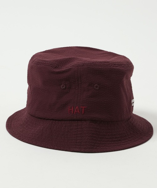 AMERICAN RAG CIE（アメリカンラグシー）の「【AMERICAN RAG CIE】Seersucke Hat（ユニセックス）（ハット・レディース・ネイビー/ボルドー・FREE）」の15枚目の写真