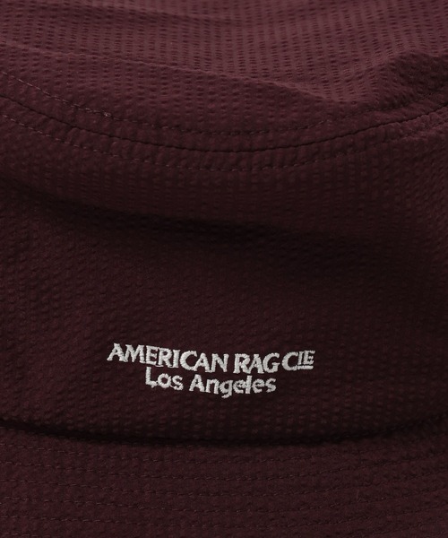 AMERICAN RAG CIE（アメリカンラグシー）の「【AMERICAN RAG CIE】Seersucke Hat（ユニセックス）（ハット・レディース・ネイビー/ボルドー・FREE）」の13枚目の写真