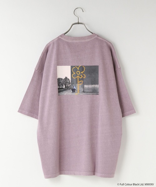 LOWRYS FARM(ローリーズファーム)の「BRANDALISEDカコウSS 572379(Tシャツ/カットソー・メンズ・ブラック/ブラック系その他/グレー/パープル・MEDIUM/LARGE)」の7枚目の写真
