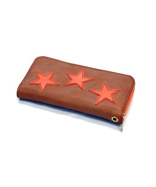 小物 INDIGO LEATHER STADS WALLET (MIDDLE) INDIGO LEATHER STADS WALLET (MIDDLE) – TMT OFFICIAL ONLINE STORE