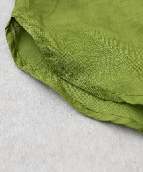 antiqua(アンティカ)の「刺繍ブラウス(シャツ/ブラウス・レディース・ブラック/ホワイト/グリーン/パープル・ONESIZE)」の11枚目の写真