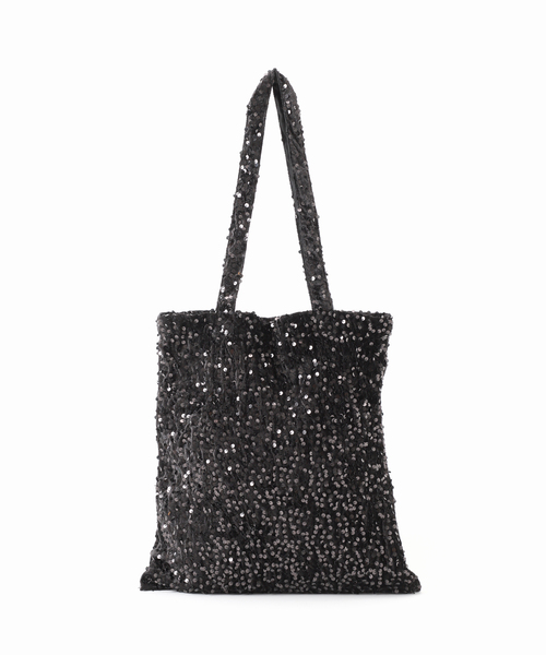 Uhr/ウーア 別注Spangle Velour Tote（トートバッグ）｜Uhr