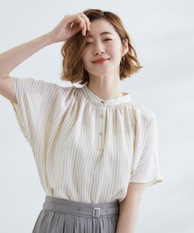 「DRESSTERIOR」 ドルマンスリーブブラウス 34 ベージュ レディース DRESSTERIOR 「DRESSTERIOR」 ドルマンスリーブブラウス 34