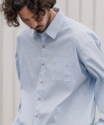 CAMBIO | ms6160-Stripe Oversized Regular Shirts シャツ(シャツ/ブラウス)