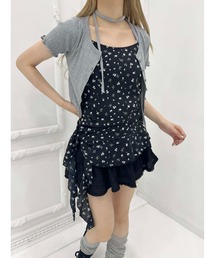 WC | アシメフリルフラワーキャミソール(キャミソール)