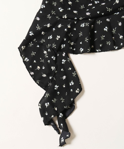 WC（ダブル シー）の「アシメフリルフラワーキャミソール（キャミソール・レディース・ブラック/ホワイト・FREE）」の20枚目の写真