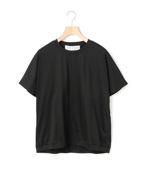 MidiUmi(ミディウミ)の「MidiUmi ギャザードルマンスリーブプルオーバー(Tシャツ/カットソー・レディース・ピンク/ブラウン/オフホワイト/ライトグレー/ブラック・FREE)」の2枚目の写真