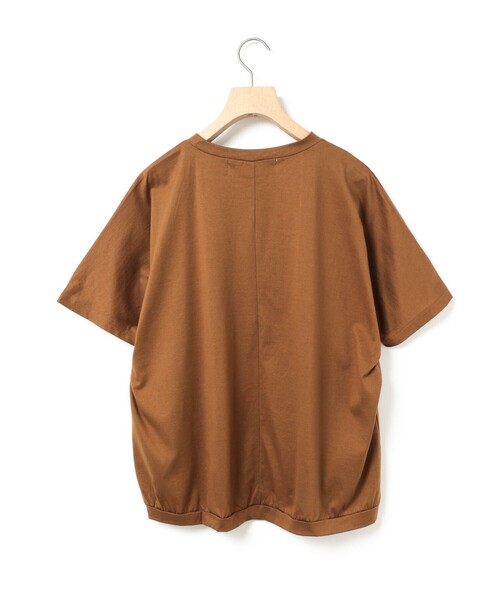 MidiUmi(ミディウミ)の「MidiUmi ギャザードルマンスリーブプルオーバー(Tシャツ/カットソー・レディース・ピンク/ブラウン/オフホワイト/ライトグレー/ブラック・FREE)」の21枚目の写真