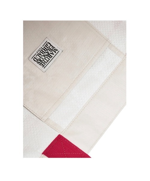 MARITHE + FRANCOIS GIRBAUD(マリテフランソワジルボー)の「TARPAULIN BIG SHOPPER BAG(エコバッグ/サブバッグ・レディース・ピンク/ネイビー/ホワイト・フリー)」の9枚目の写真