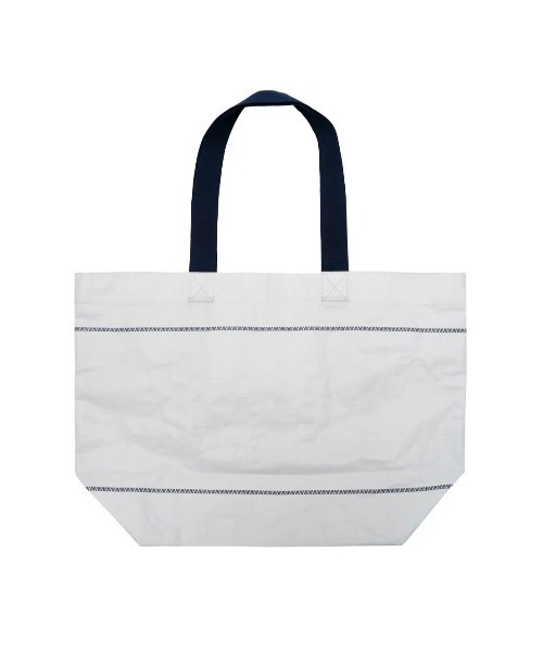 MARITHE + FRANCOIS GIRBAUD(マリテフランソワジルボー)の「TARPAULIN BIG SHOPPER BAG(エコバッグ/サブバッグ・レディース・ピンク/ネイビー/ホワイト・フリー)」の19枚目の写真