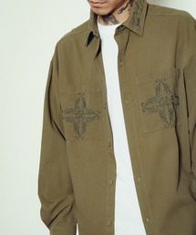 Subciety（サブサエティ）の「Embroidery shirt（シャツ/ブラウス・メンズ）」